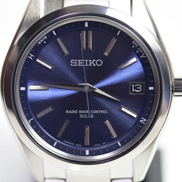 SEIKO セイコー ブライツ BRIGHTZ ソーラー電波修正 サファイアガラス