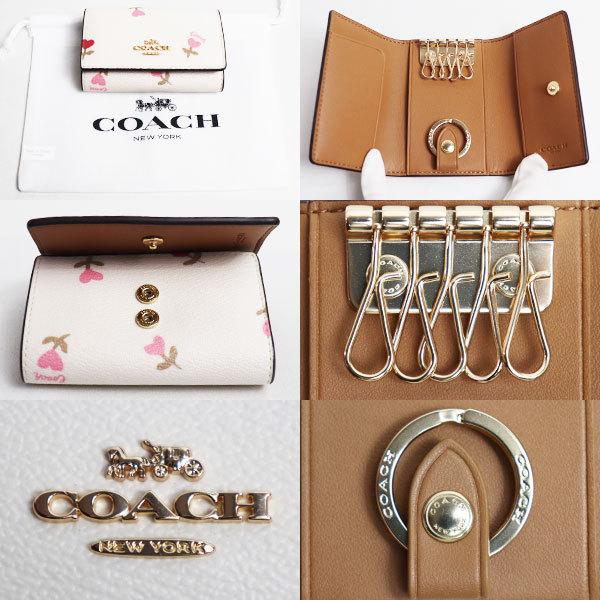 新品/未使用品/買取品 コーチ COACH 5連キーケース キーリング付