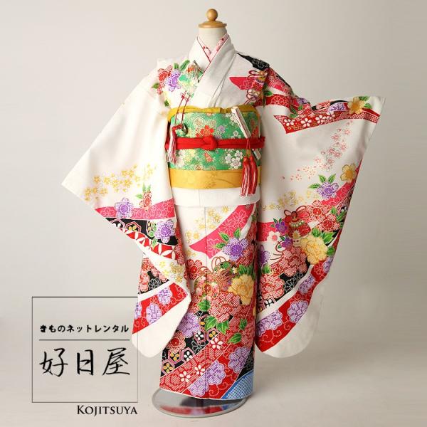 七五三　７歳　着物 七五三 7歳着物 レンタル フルセット 乙葉 ブランド着物 水色