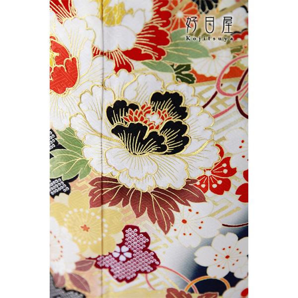 振袖 身長158-173cm 青 bl-037 振袖 身長158-173cm 青 bl-037 - メルカリ