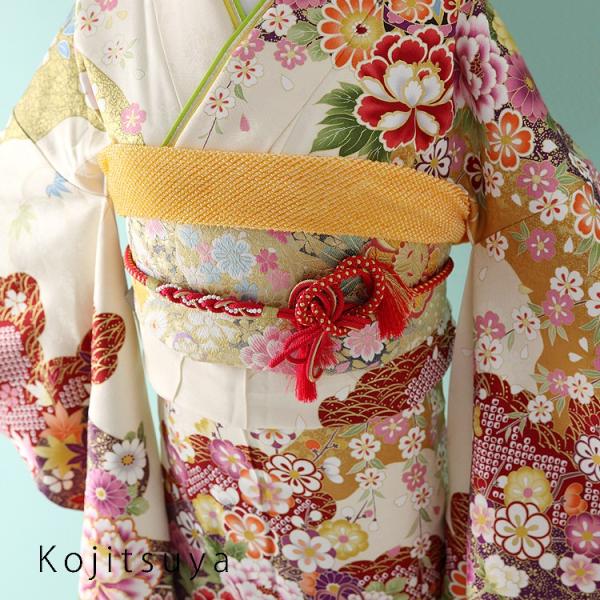 振袖 身長148-163cm 白 wh-029 振袖レンタルフルセット正絹着物結婚式成人式身長148-162cm 白wh