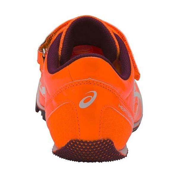 asics 走高跳　スパイクシューズ オレンジ　27センチ アシックス 陸上スパイク 走り幅跳び 棒高跳び用スパイク ロング