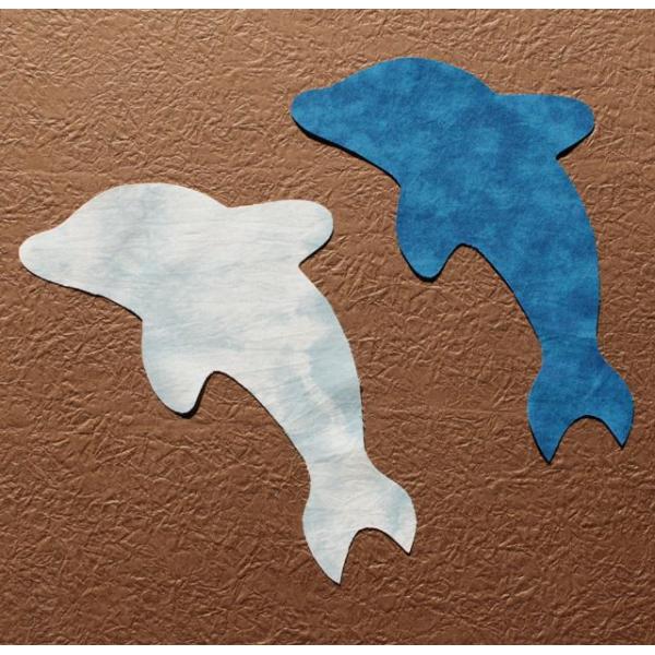 ハワイアンキルトタペストリーイルカ ハワイアンキルトモチーフ イルカ(M) /【Buyee】