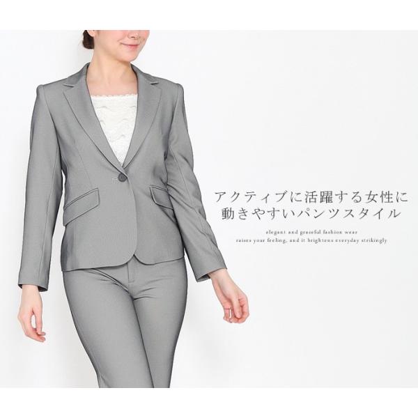 ruca 　セオリー パンツスーツ ツイード グレー パンツクリーニング済 ruca セオリー パンツスーツ ツイード グレー パンツ