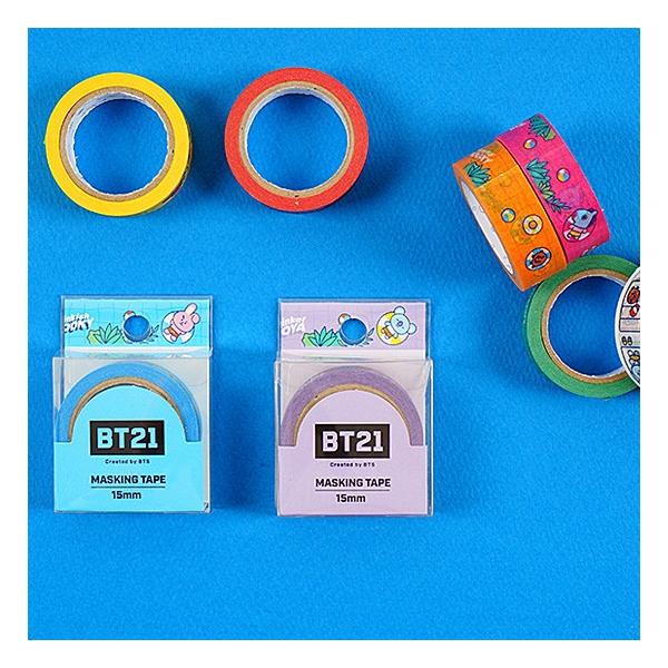 BT21 マスキング テープ II [韓国文具][文房具][かわいい][防弾少年団
