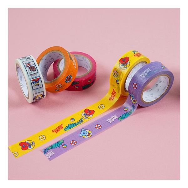 BT21 マスキング テープ II [韓国文具][文房具][かわいい][防弾少年団