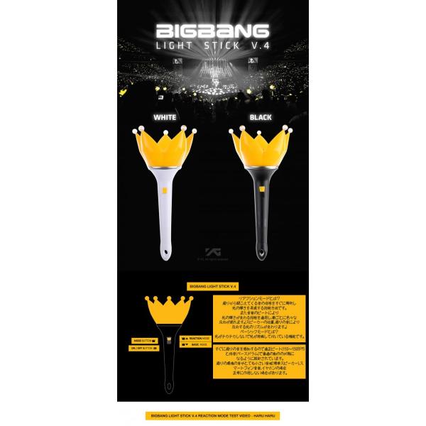3点セット BIGBANG ペンライト ver4 韓国版 日本版韓国ペンライト