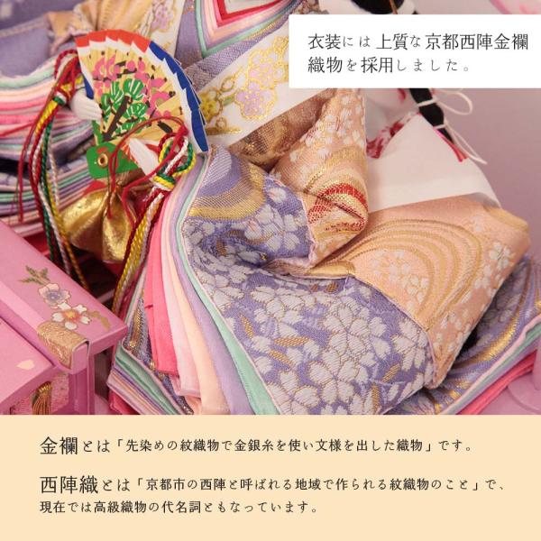 雛人形 ひな人形 コンパクト ケース飾り 親王飾り ぷり姫「芥子親王