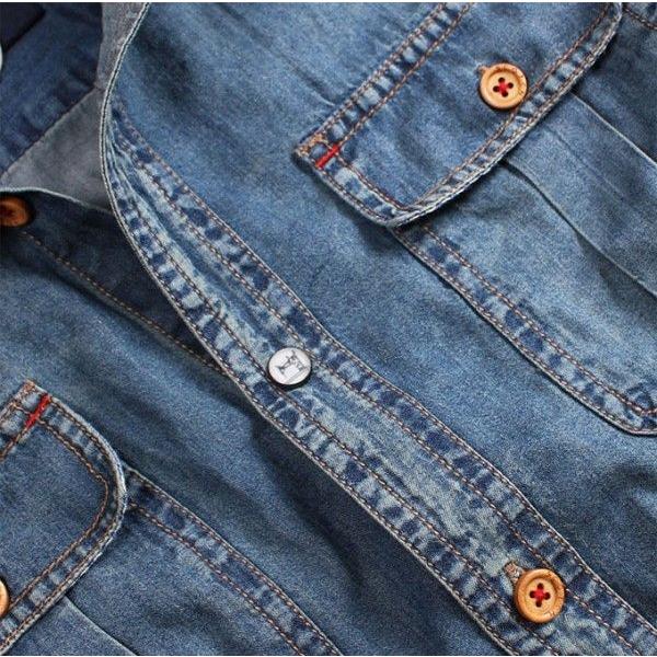 ベッカム愛用スコッチ＆ソーダデニムシャツScotch&soda 長袖