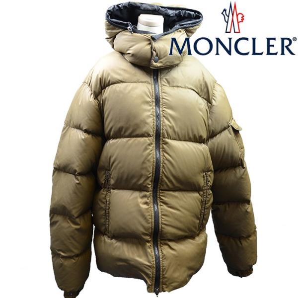 MONCLER モンクレール バジーレ ダウンジャケット カーキ メンズ