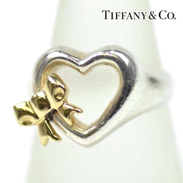 Tiffany & Co. シルバーリング 約9.5号 TIFFANY&Co.】ティファニー ラブノット 9.5号 リング・指輪