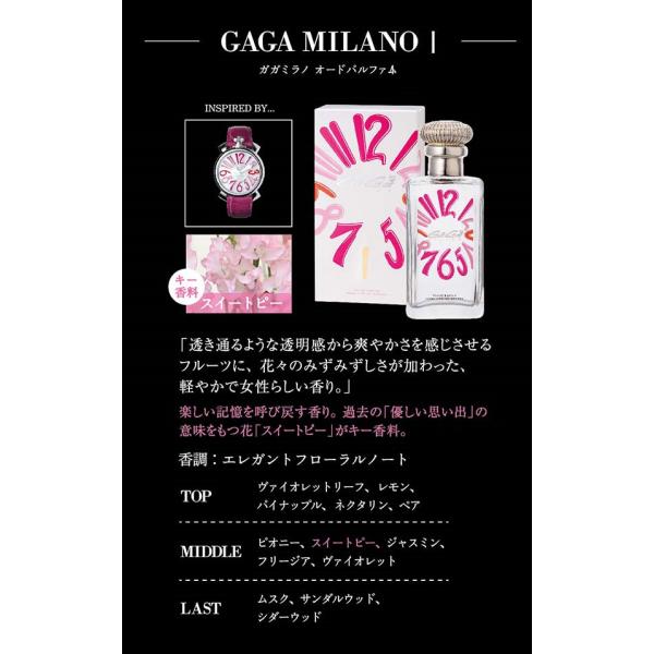 並行輸入品 ガガミラノ GaGa MILANO ガガミラノ オードパルファム 1