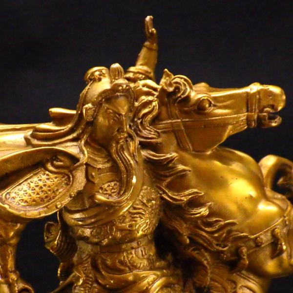 関羽商売繁盛神様縁起物風水置物関羽像三国志インテリア開運グッズ風水