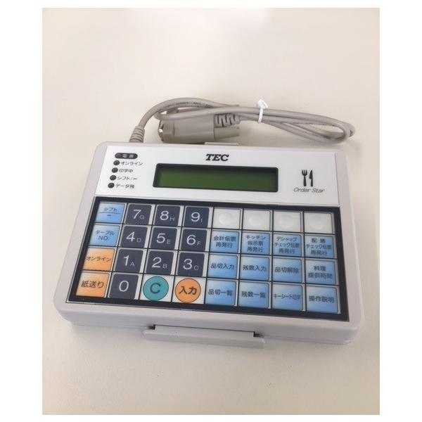 東芝テック製キッチンプリンターKCP-200の専用外付けキーボード【KCPKB