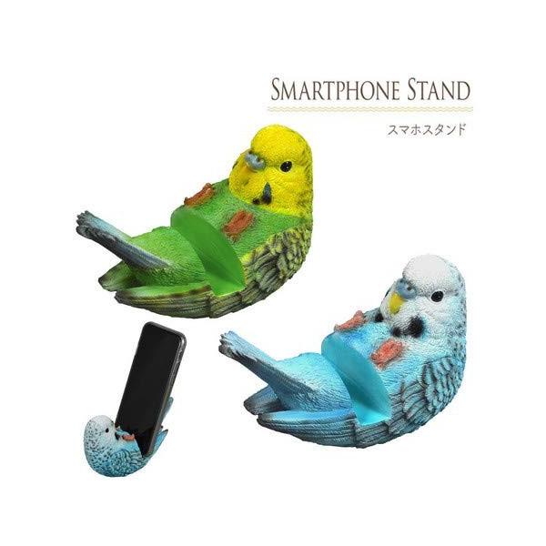 流れ星様♥️セキセイインコ 印鑑スタンド sky.flowerフィギュア セキセイインコちゃん ペンシルスタンド