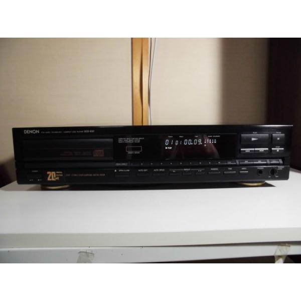 DENON 〓 往年のフルサイズCDプレーヤー デノン DCD-810, ギリ良品,保証 〓 DENON [002]