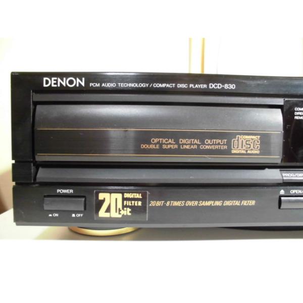 DENON 〓 往年のフルサイズCDプレーヤー デノン DCD-810, ギリ良品,保証 〓 DENON [002]