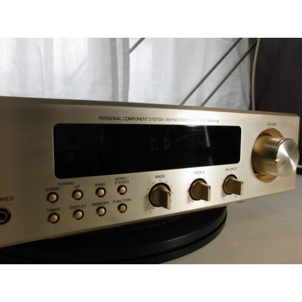 DENON DRA-F100 〓 デノンの小型チューナー・アンプ, 並上品,保証 〓 D