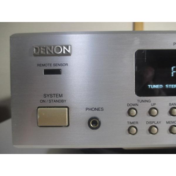 DENON DRA-F100 〓 デノンの小型チューナー・アンプ, 並上品,保証 〓 D