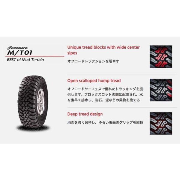 ジムニーに！185/85R16 LT 105/103Lオフロードタイヤ accelera(アクセレラ) M/T-01 /【Buyee】 Buyee -  Japanese Proxy Service | Buy from Japan!