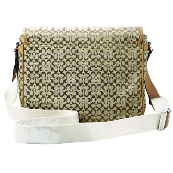 COACH コーチ ショルダーバッグ メンズ シグネチャー スモール