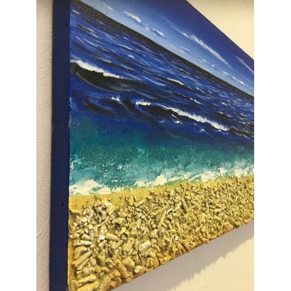 アート。絵。海の絵。『HOPE』絵画。sea オーシャンアート。風景画。 アート。絵。海の絵。『HOPE』絵画。sea オーシャンアート。風景画。