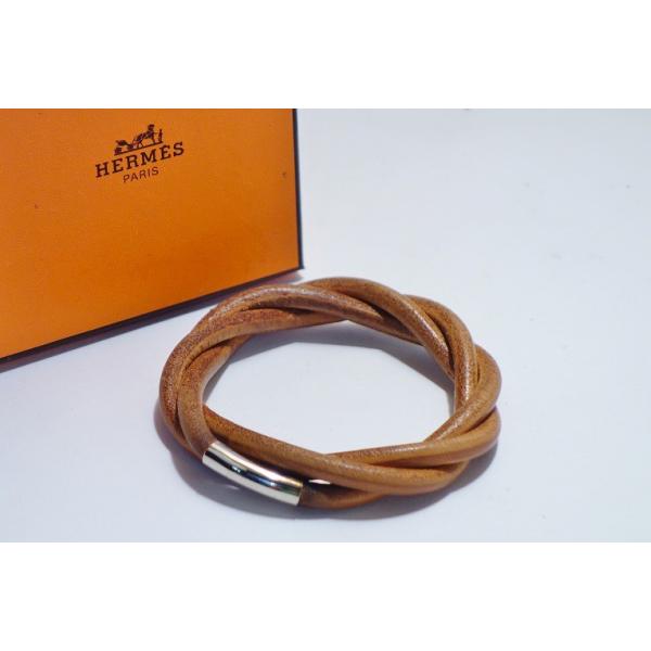 楽天市場】【ジュエリー】HERMES エルメス トルネード レザー