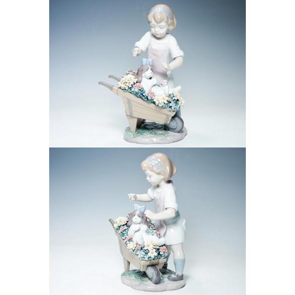 リヤドロ9133 お散歩しようね