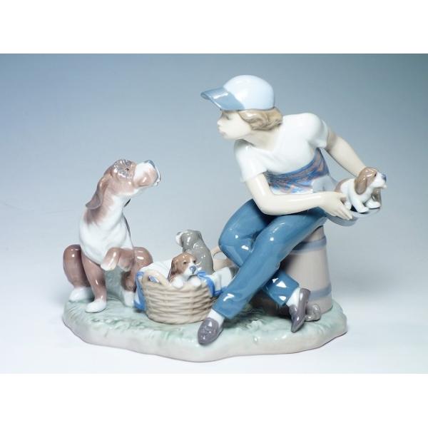 LLADRO リヤドロ　5376 この子はぼくの！ 子犬 少年 置物 インテリア LLADRO リヤドロ 5376 この子はぼくの！ 子犬 少年 置物 インテリア