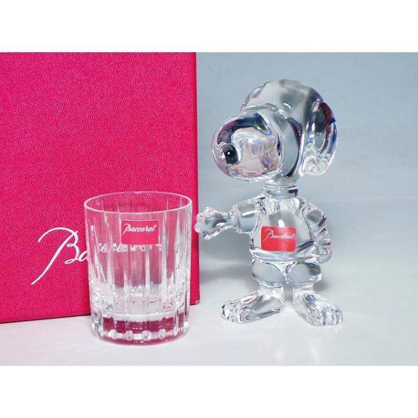 Baccarat バカラ フレンドリースヌーピー｜クリスタル
