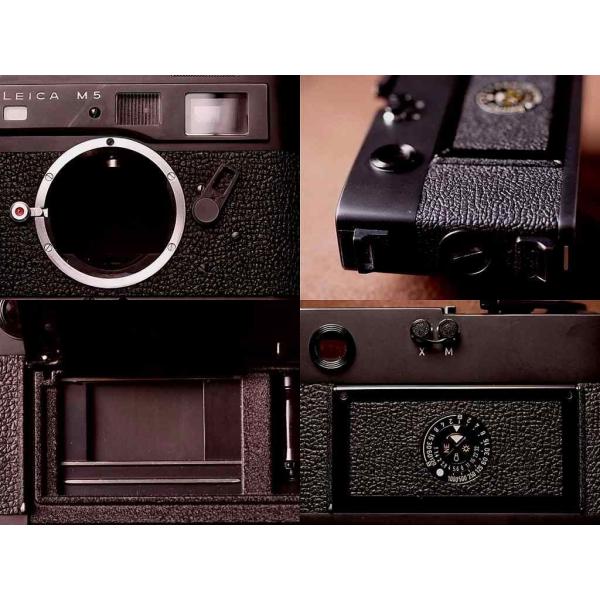 Leica ライカ M5 Black Body /3点吊り+純正Mストラップ/新品(美品中古