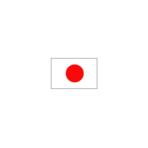 海外輸入】 日の丸 日本国旗 ポリエステル 100cmX150cm メール便対応