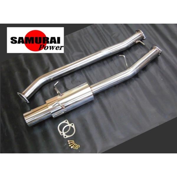 のあ様 ER34 マフラー サムライパワー 2ドア サイレンサー付