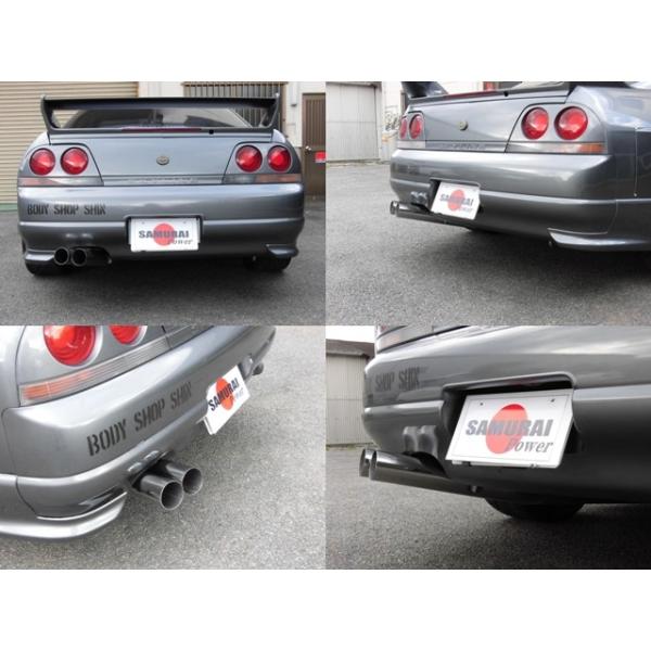 新品】S13/180SX用 SAMURAI POWER 直管リアピース S13 シルビア/180SX