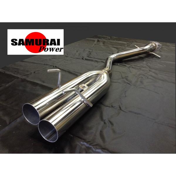 アルテッツァ SXE10 GXE10 デュアルマフラー SXE・GXE10 アルテッツァ 直管デュアル出しマフラー SAMURAI