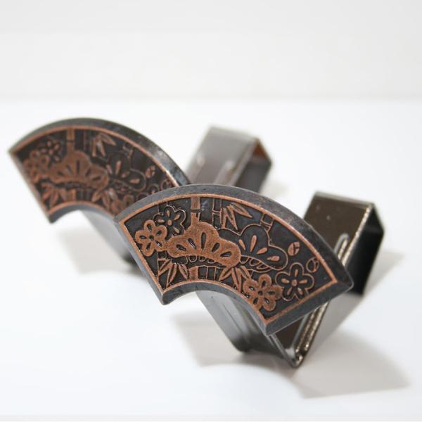 長押用額受け 36mm 柄：松竹梅/鳳凰 ポスト投函 高級額受け