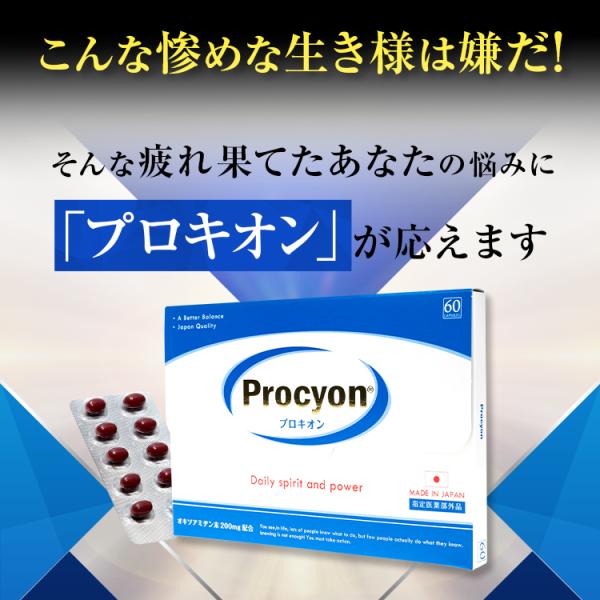 京福堂 公式】プロキオン 指定医薬部外品 90日分 男性 活力ケア 厳選