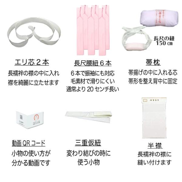 和装小物セット LLサイズ 一式 19点〜20点セット (足袋選択) wk