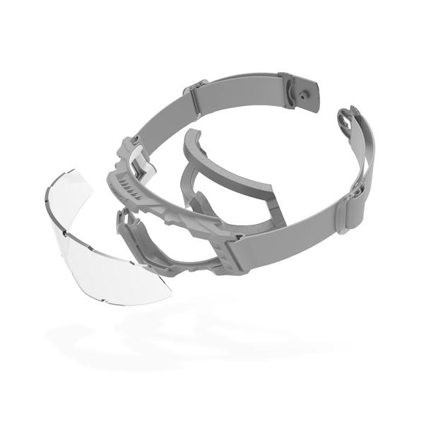 SWANS タクティカルゴーグル ライトスモーク サバゲー ゴーグル 曇ら