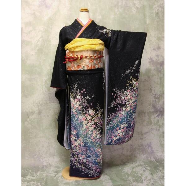 振袖 レンタル 着物 フルセット Mサイズ 鳳仙花 /【Buyee