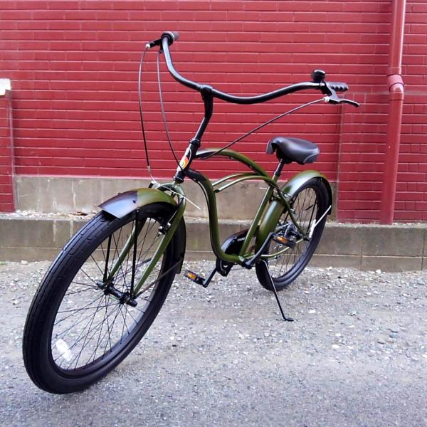 Pch101 レインボー ビーチクルーザー 26インチ 自転車 組み立て不要 26 