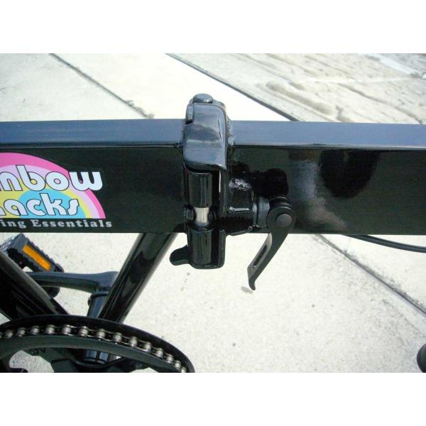 自転車 バスケット 取付 ブラケット パーツ オーバーサイズ バスケット 通称「ブタ鼻」550円 自転車アクセサリー ニッコー ロック NC-172 リングロック ブラック ポリ袋入 自転車 ゆうパケット ネコポス送料無料