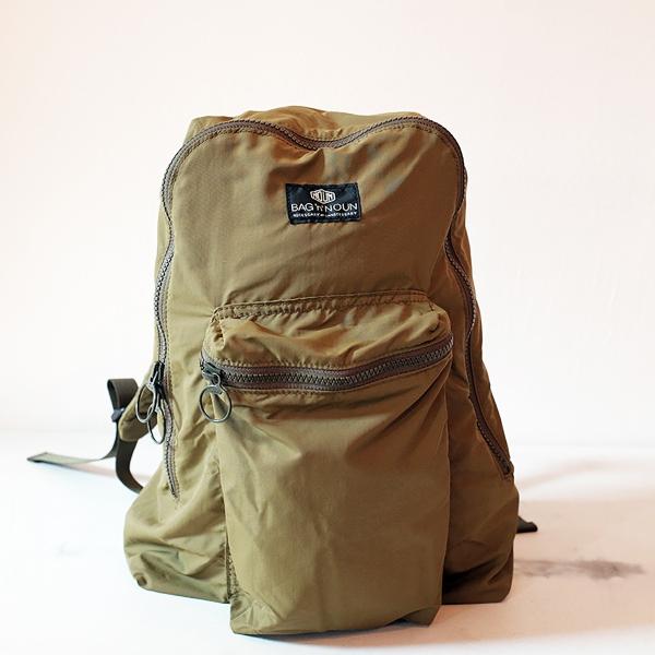 BAG'n'NOUN,バッグンナウン,DAY PACK MAT,OLIVE,デイパック