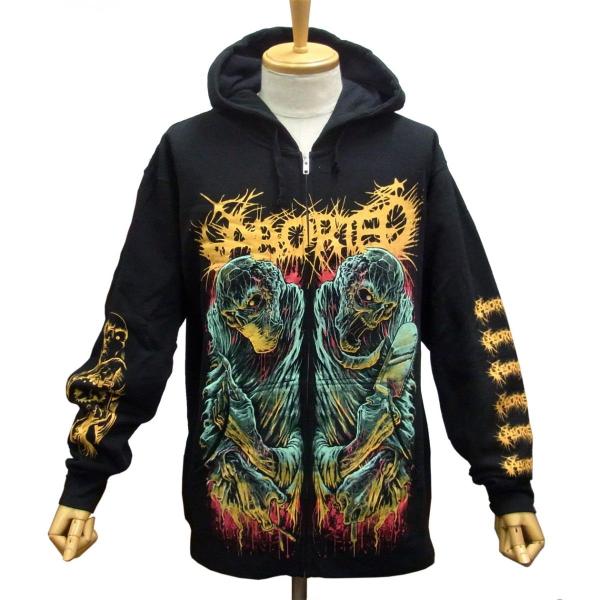 ABORTED - SURGICAL ZIP-UP HOODED SWEATSHIRT / アボーテッド