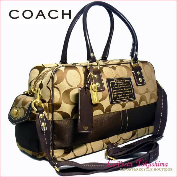 大幅値下げ】COACH コーチ 旅行用バッグ／ボストンバッグ