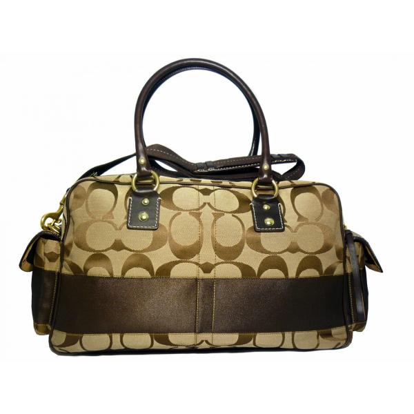 ☆コーチセール☆ COACH コーチ シグネチャー トラベルバッグ ボストン  