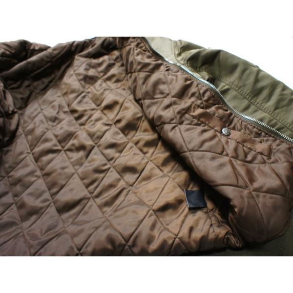 FUCT SSDD GARMENT DYED MA-1 JACKET KHAKI カーキ MA1