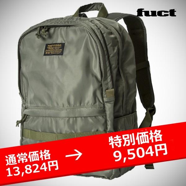 再入荷】FUCT SSDD MA-1 BACKPACK OLIVE ファクト バックパック