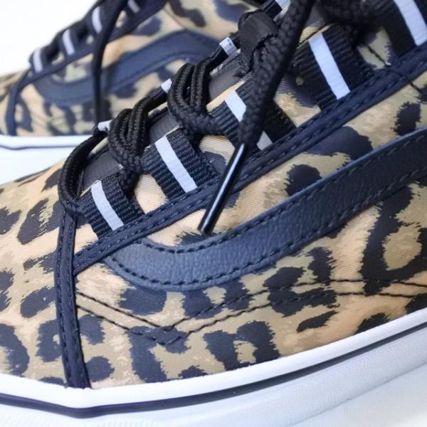 Vans nylon old shop skool ghillie leopard shoes