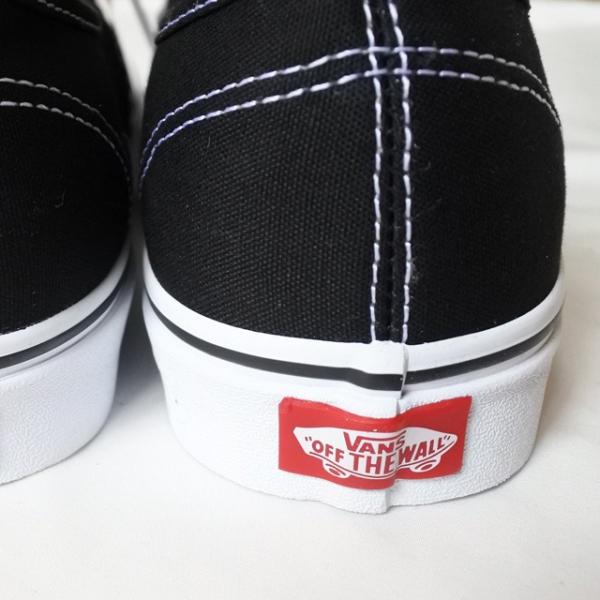 VANS / UA AUTHENTIC (CHECKER FLAME) BLACK/TURE WHITE バンズ